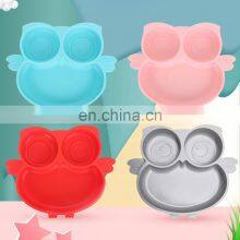 Dinner Plate Household Silicone Dinner Plate Tableware for Kids thumbnail-5
