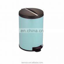 Good Quality Custom Stainless Steel Pedal Bin With Plastic Lid Household Trash Can Kitchen Waste Bin thumbnail-4