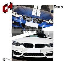 CH New Arrival Car Grills Front Lip Support Splitter Rods Tail Lights Facelift Bodykit For BMW 3 Series 2012-2018 to M3 thumbnail-2