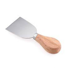 4 Piece Cheese Knife Set With Wooden Handle Kitchen Cheese Tools Dessert Pizza Slicer Cheese Cutter thumbnail-3