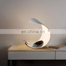American Retro Moon Table Lamp for Bedroom Living Room Home Decor Desk Light for Study Desktop Bedside thumbnail-2