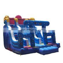 Inflatable Shark Slide Inflatable Adventure Club Dual Slide And Pool Backyard Water Park For Sale