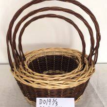 Customized Size Wicker Flowers Basket, Garden Basket