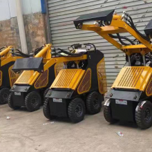 China Mini Skid Steer Compact Loader Track Skid Loader for Sale thumbnail-4