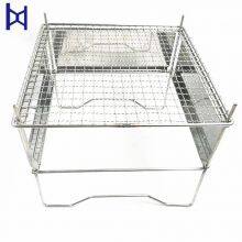 Metal Stainless Steel Wire Mesh Storage Basket For Home Goods thumbnail-4