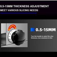 Electric Stainless Steel Meat Cutter New 220V Kitchen Solution for Busy Restaurants Durable With Electric Motor thumbnail-4