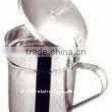 Stainless Steel Oil Container and Strainer thumbnail-1