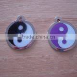 Fashion Promotional Round Metal Dog ID Tags thumbnail-1