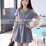 Spring and Summer Leisure Gaberdine Retro Dress thumbnail-2