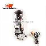 3 Inch Straight Pipe 304 Stainless Steel Electric Exhaust Header With Switch