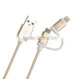 MFi Cable for IPhone5, MFI Cable With Micro USB for Samsung thumbnail-1