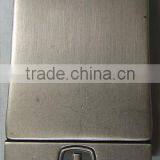 Oversea Business Style Gun Metal Metal Name Plate Belt Buckles thumbnail-1