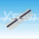 1.0mm Pitch Single Layer Single Row DIP Male PCB Connector