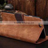 2016 Magnetic Flip Wallet Retro Leather Case for Iphone 6 6s 4.7 thumbnail-5