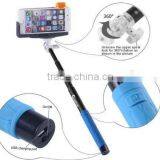 2015 Popular Selfie Stick With Bluetooth Shutter Button, Selfie Monopod Bluetooth, Selfie Holder for Travel Tourism