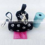 Custom Dog Poop Bag Holder Fabric Pet Waste Bag Dispenser thumbnail-5