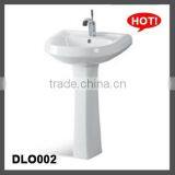 NO.DLO002 Bathroom Ceramic Washing Pedestal Basin