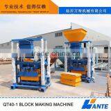 WANTE Building Material Making Machine Semi Automatic Concrete Block Machine QT40-1 thumbnail-2