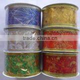 6.3CM Holiday Decorative Colorful Clothing Ribbon /Xmas Tree Ribbon thumbnail-3