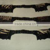 2 Pocket Fur Biker Leather Waist Bags thumbnail-1