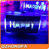 Promotional Gifts Party Printing Logo LED Bracelets Wrist Band thumbnail-3