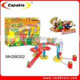 2015 hot dance bean toy &jumping bean toy Pneumatic railway beans