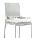 Z656 Wholesale Luxury Colorful Upholstered Metal Modern Dining Chair thumbnail-1