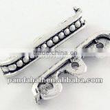 Tibetan Silver Spacer Bar Antique Silver Findings(A0448Y)