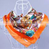 Wholesale Square Scarf Cashew Printed Stain Square Scarfs 40%Cotton 60% Polyester Pashmina scarves shawls