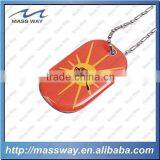 Customized Wholesale Blank Laser Engraved Cool Brass Metal Silver Dog Tag thumbnail-4