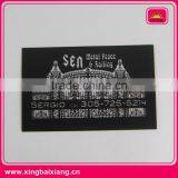 Wedding Invitation Silver Metal Card