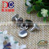 8MM Shiny Silver Hang Plating Brass Garment Rivet thumbnail-2