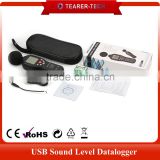 Red color USB sound level meter digital noise meter with datalogger for sale TL-200