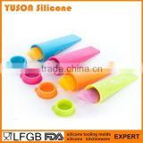 2016 Wholesale Silicone Plastic Ice Pop Lolly Tubes Maker Mould                        
                                                Quality Choice