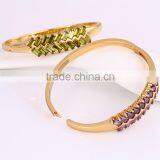 Beautiful Wholesale Price18k Gold Saudi Arabia Daily Wear Jewelry Bangles thumbnail-3