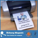 inkjet printable A4 flexible rubber magnet paper