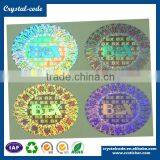 3D Bumper Clear Online Security Name Hologram Stickers thumbnail-4