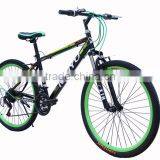 26-inch Dual V Brake Mountain Bike 21 Speed High Carbon Steel Student Bicycle thumbnail-2