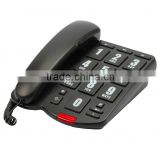 Big Button Corded Telephone Set with 3 One Touch Memory Keys