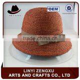 New Fashion Panama Natural Grass Straw Boater Hat