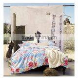 Printed Floral Sheet Sets Bed Cover Bedding Sets Home Textile 100% Cotton thumbnail-1