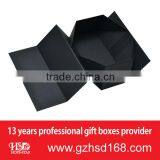 Elegant Black Folding Box Board Wholesale in China
