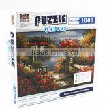 Paper Jigsaw Puzzle 1000pcs Customized Oilpainting Scene Patterns thumbnail-2