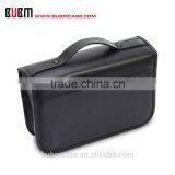 BUBM 100 Capacity PU Leather Cover CD Case CD Box DVD Case CD Storage Bag CD-ROM Holder Car Disc Bag