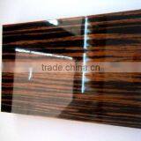 High Gloss Wood Grain UV MDF Panel thumbnail-3