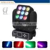 9*12w Led Moving Head Matrix Rgbw 4-in-1 Wash Light thumbnail-1
