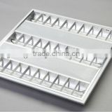 T5 grille lighting fixture for three 14W fluorescent tube