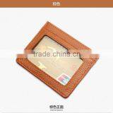 Genuine Leather Card Holder Simple Card Wallet thumbnail-4