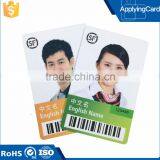 Hot~~~~customized Size and Thickness Contactless Smart Card Employee Photo Card for Company