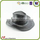 Brown or Camel Color Wide Brim Fashion Fedora Lemmy Cowboy Hat thumbnail-2